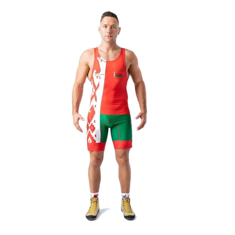 Berkner BELARUS Berkner - 1 buty zapaśnicze ubrania kostiumy