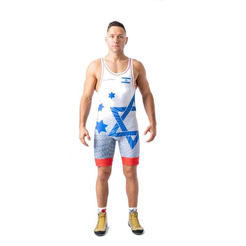 Berkner ISRAEL Berkner - 1 buty zapaśnicze ubrania kostiumy