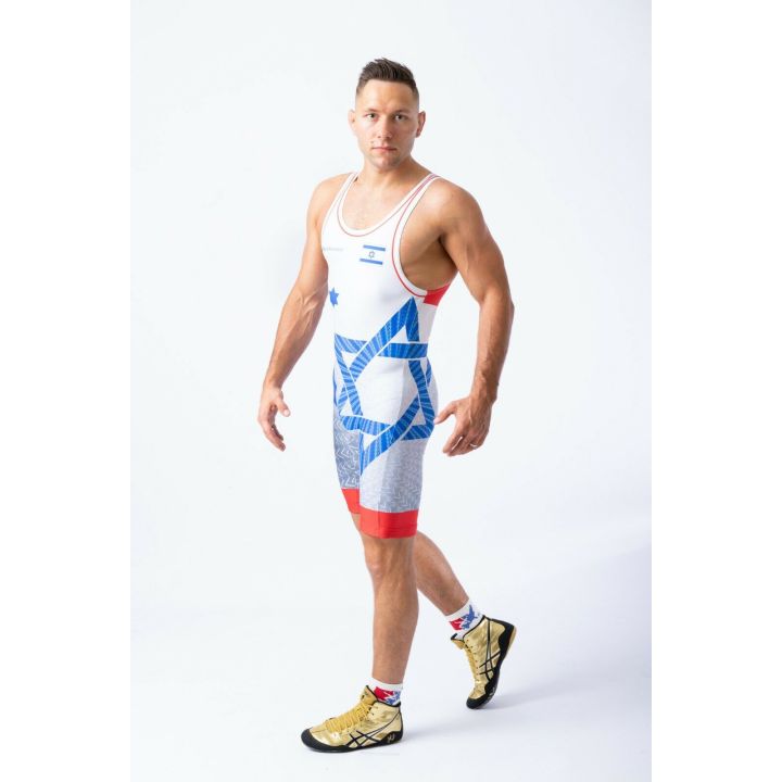 Berkner ISRAEL Berkner - 3 buty zapaśnicze ubrania kostiumy