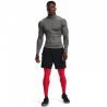 Men's HeatGear Mock Long Sleeve - 2 buty zapaśnicze ubrania kostiumy