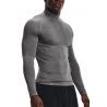 Men's HeatGear Mock Long Sleeve - 3 buty zapaśnicze ubrania kostiumy