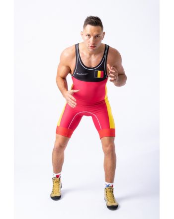 Berkner BELGIUM Berkner - 8 buty zapaśnicze ubrania kostiumy