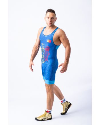 Berkner MOLDOVA Berkner - 3 buty zapaśnicze ubrania kostiumy