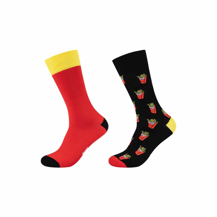Skarpety FUNSOCKS UNISEX MOTIFS SOCKS 2P  - 1 buty zapaśnicze ubrania kostiumy