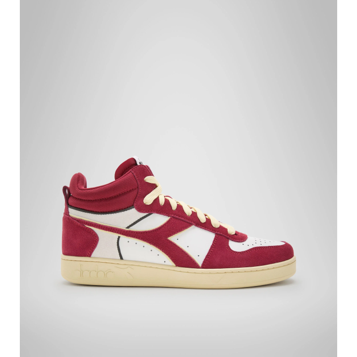 MAGIC BASKET DEMI CUT SUEDE LEATHER  - 3 buty zapaśnicze ubrania kostiumy
