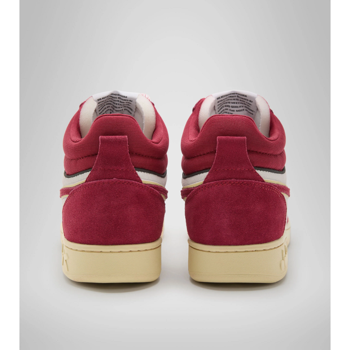 MAGIC BASKET DEMI CUT SUEDE LEATHER  - 5 buty zapaśnicze ubrania kostiumy