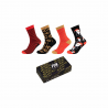 Skarpety FUNSOCKS UNISEX CHRISTMAS SOCKS BOX 4P - 1 buty zapaśnicze ubrania kostiumy