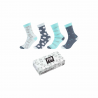 Skarpety FUNSOCKS UNISEX CHRISTMAS SOCKS BOX 4P - 1 buty zapaśnicze ubrania kostiumy