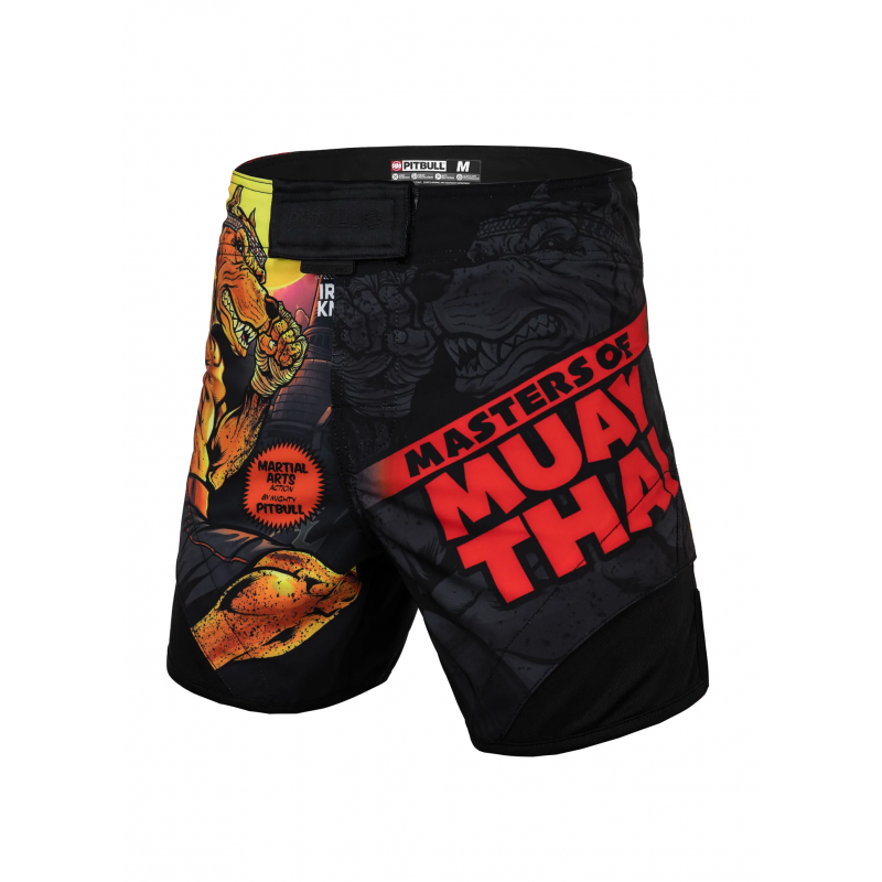 Spodenki Grapplingowe 1 MASTERS OF MUAY THAI HILLTOP  - 2 buty zapaśnicze ubrania kostiumy
