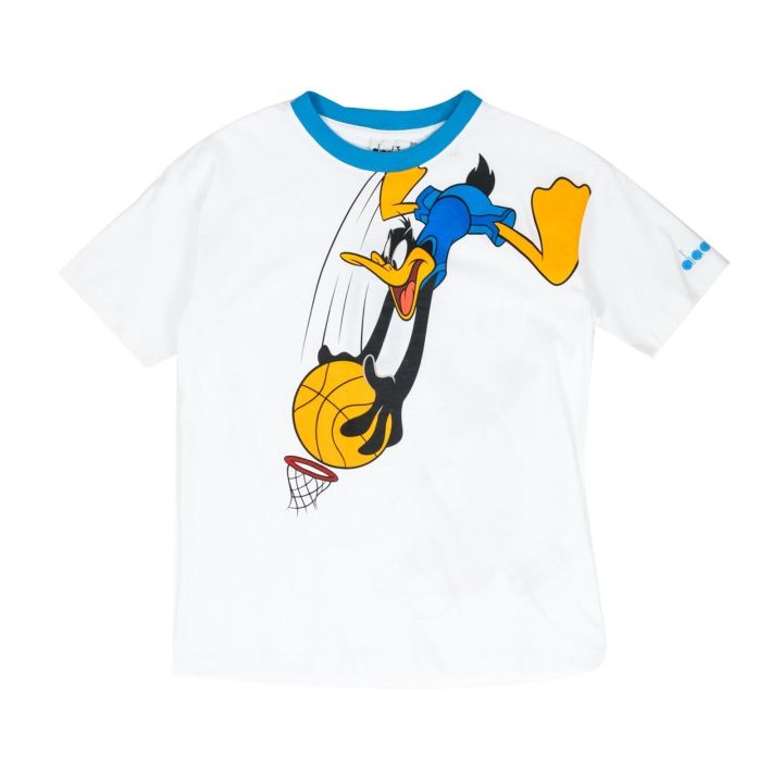 Koszulka dziecięca DIADORA JU.T-SHIRT SS WB  - 1 buty zapaśnicze ubrania kostiumy