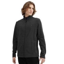 Men's fleece with a stand-up collar 4F 4F - 1 buty zapaśnicze ubrania kostiumy