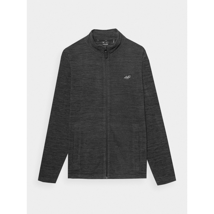 Men's fleece with a stand-up collar 4F 4F - 4 buty zapaśnicze ubrania kostiumy