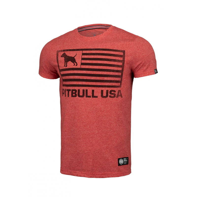 Koszulka Custom Fit Pitbull USA  - 2 buty zapaśnicze ubrania kostiumy