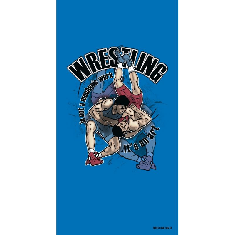 Ręcznik drukowany ART  - 1 buty zapaśnicze ubrania kostiumy