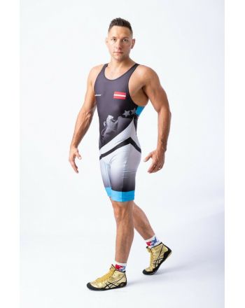 Berkner LATVIA Berkner - 3 buty zapaśnicze ubrania kostiumy