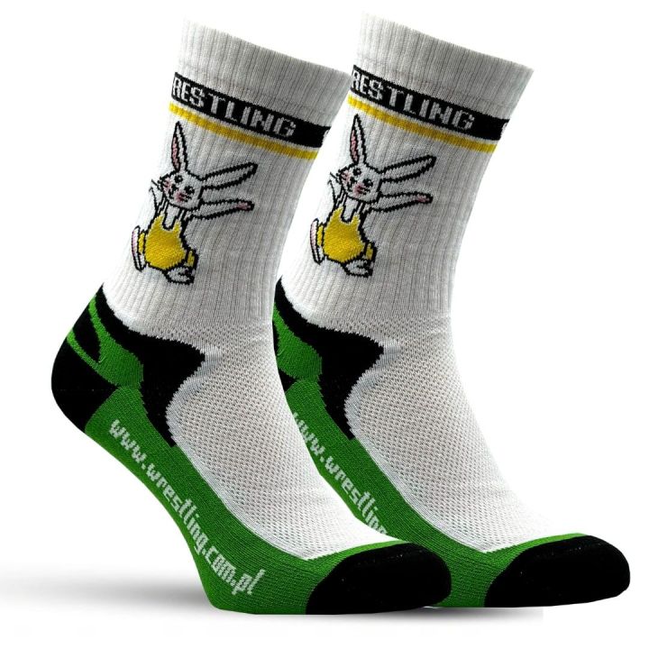 Skarpety zapaśnicze Easter Wrestling  - 4 buty zapaśnicze ubrania kostiumy