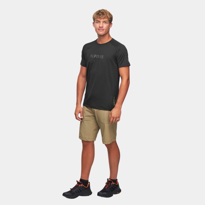 T-shirt Alpinus Dirfi men's graphene  - 1 buty zapaśnicze ubrania kostiumy