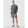 Męski t-shirt oversize z nadrukiem 4F 4F - 4 buty zapaśnicze ubrania kostiumy