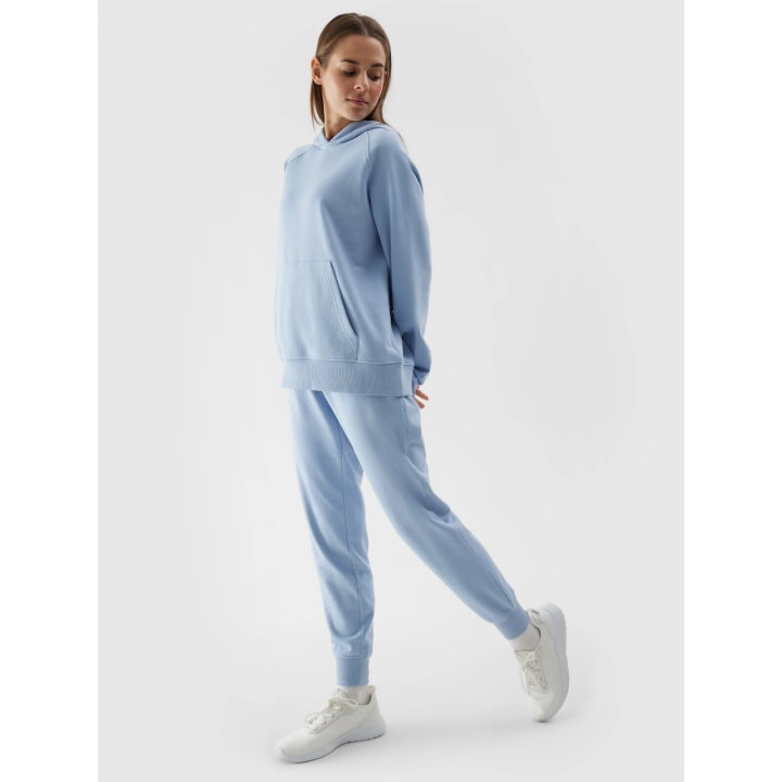 Spodnie dresowe joggery damskie - 4F 4F - 2 buty zapaśnicze ubrania kostiumy