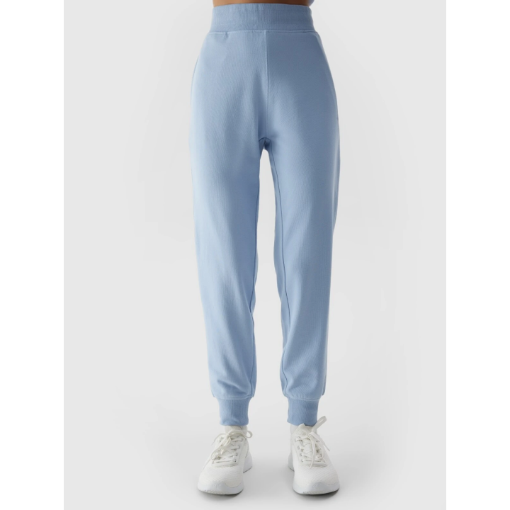 Spodnie dresowe joggery damskie - 4F 4F - 5 buty zapaśnicze ubrania kostiumy