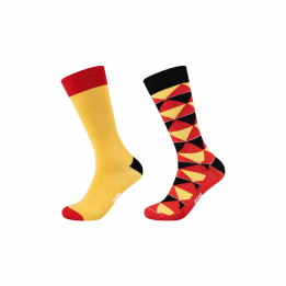 Skarpety FUNSOCKS UNISEX MOTIFS SOCKS 2P  - 1 buty zapaśnicze ubrania kostiumy