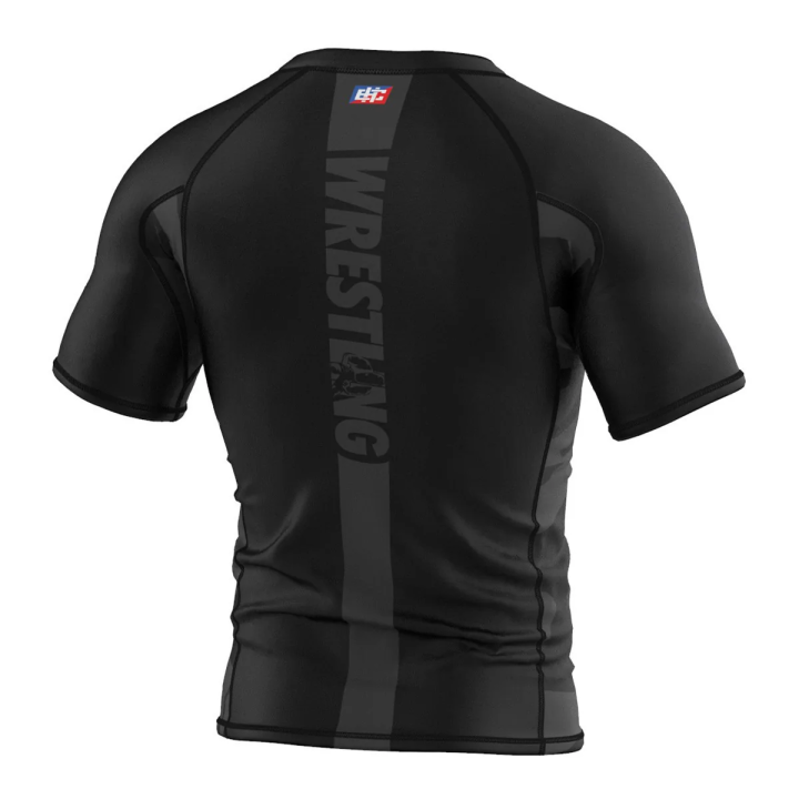 Short sleeve rashguard BOLD WRESTLING  - 1 buty zapaśnicze ubrania kostiumy