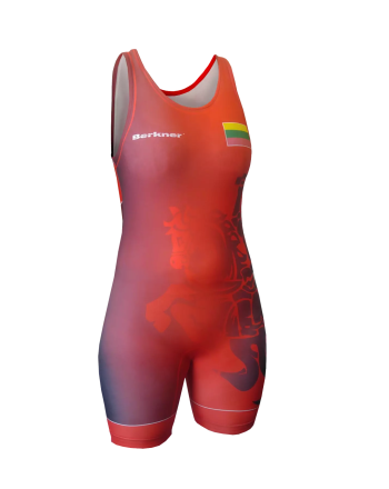 Wrestling singlets -Berkner WOMEN LITHUANIA Berkner - 2 buty zapaśnicze ubrania kostiumy