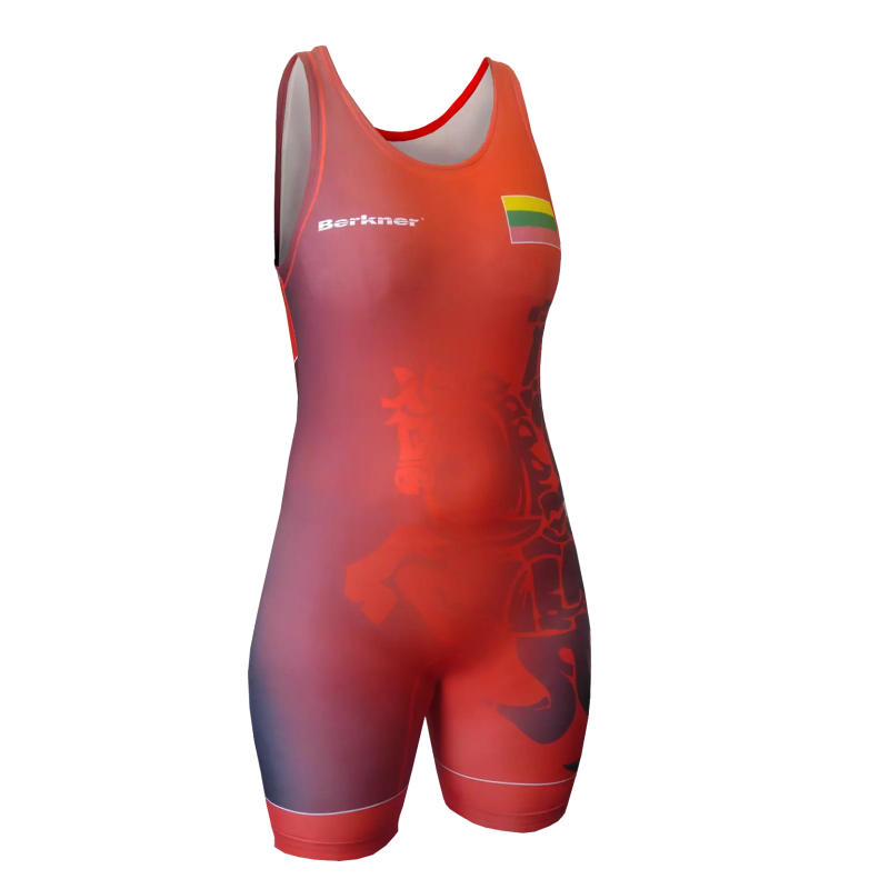 Kostium zapaśniczy -Berkner WOMEN LITHUANIA Berkner - 2 buty zapaśnicze ubrania kostiumy