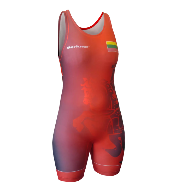 Wrestling singlets -Berkner WOMEN LITHUANIA Berkner - 2 buty zapaśnicze ubrania kostiumy