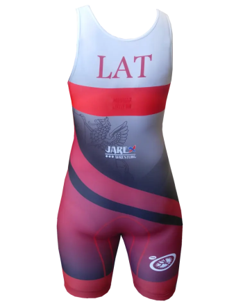 Wrestling singlets -Berkner WOMEN LATVIA Berkner - 2 buty zapaśnicze ubrania kostiumy