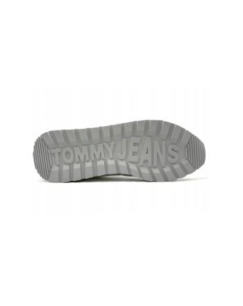 TOMMY JEANS LEATHER RUNNER  - 5 buty zapaśnicze ubrania kostiumy