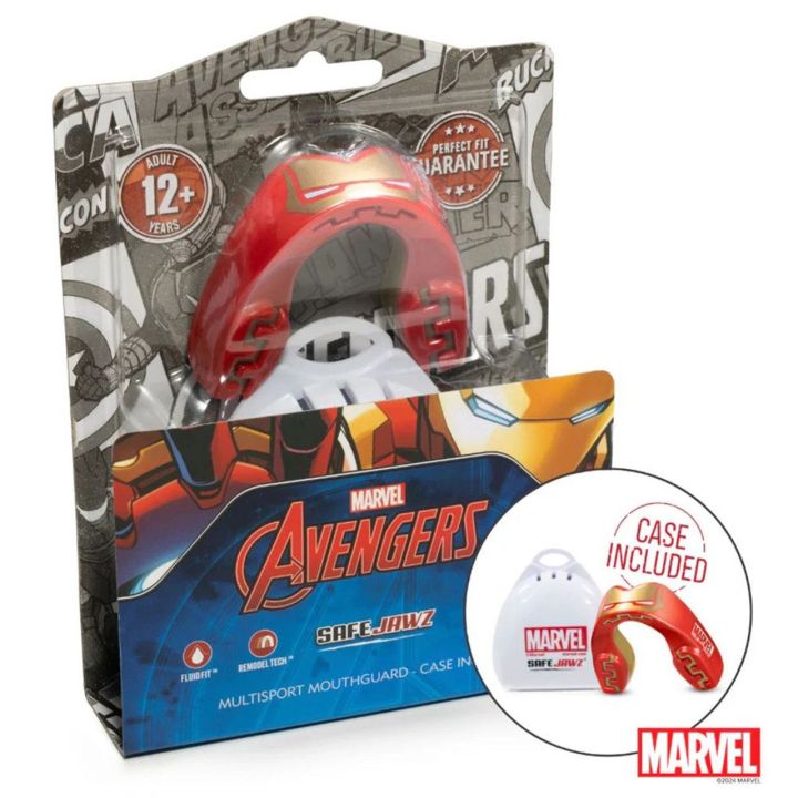 SAFEJAWZ MARVEL IRON-MAN  - 2 buty zapaśnicze ubrania kostiumy