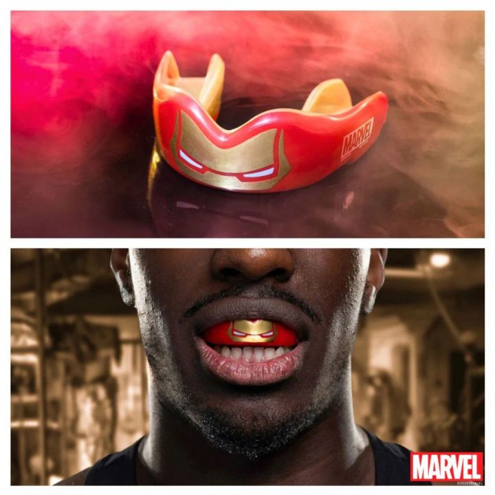 SAFEJAWZ MARVEL IRON-MAN  - 4 buty zapaśnicze ubrania kostiumy