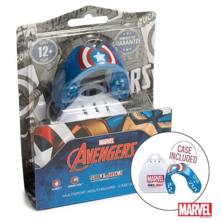 SAFEJAWZ MARVEL CAPTAIN AMERICA  - 3 buty zapaśnicze ubrania kostiumy