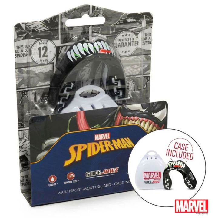 SAFEJAWZ MARVEL VENOM  - 2 buty zapaśnicze ubrania kostiumy
