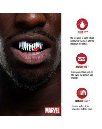 SAFEJAWZ MARVEL VENOM  - 3 buty zapaśnicze ubrania kostiumy SAFEJAWZ MARVEL VENOM  - 3 buty zapaśnicze ubrania kostiumy
