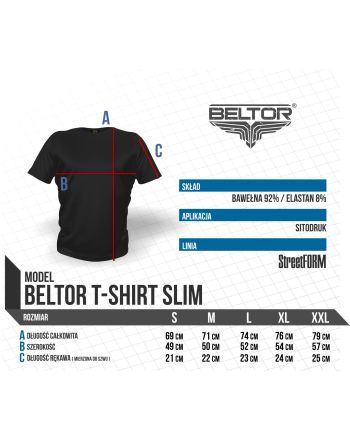 BELTOR T-shirt Beltor Team  - 3 buty zapaśnicze ubrania kostiumy