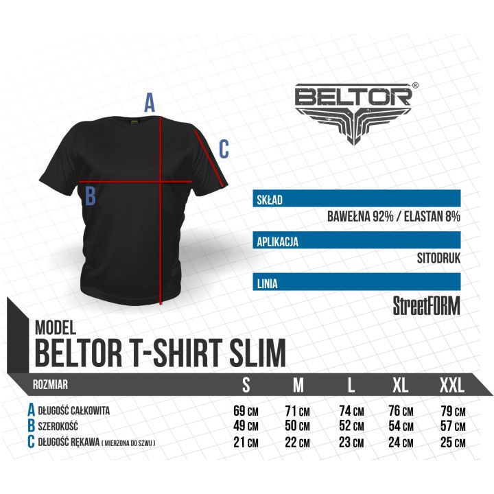 T-shirt -Beltor - Od urodzenia Dumny z Pochodzenia  - 3 buty zapaśnicze ubrania kostiumy