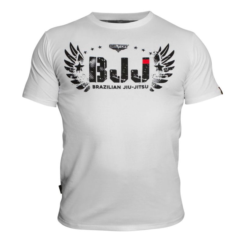 T-shirt BJJ Slim Beltor  - 1 buty zapaśnicze ubrania kostiumy