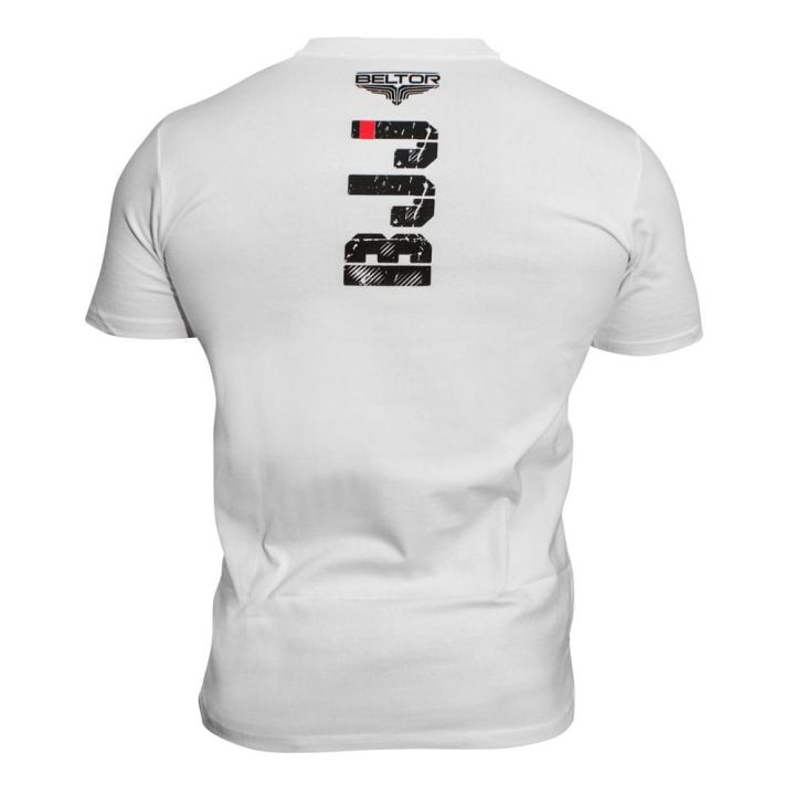 T-shirt BJJ Slim Beltor  - 2 buty zapaśnicze ubrania kostiumy