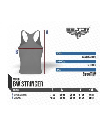 T-shirt TOP TANK Beltor I can & I will  - 3 buty zapaśnicze ubrania kostiumy