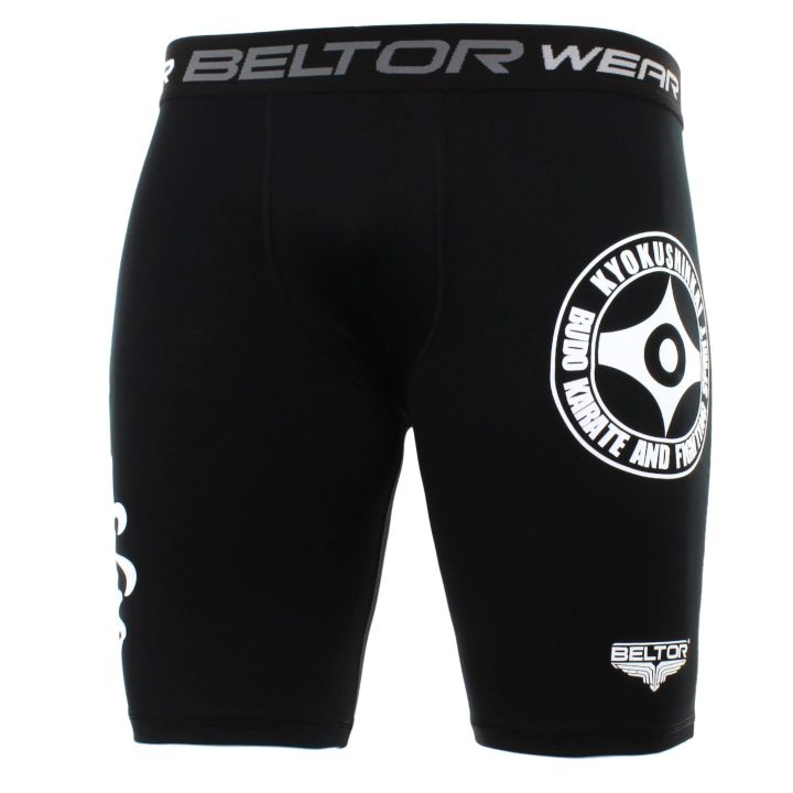 Krótkie legginsy karate Shinkyokushinkai Beltor  - 3 buty zapaśnicze ubrania kostiumy
