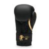 Rękawice bokserskie Leone1947 - BLACK&GOLD - 2 buty zapaśnicze ubrania kostiumy