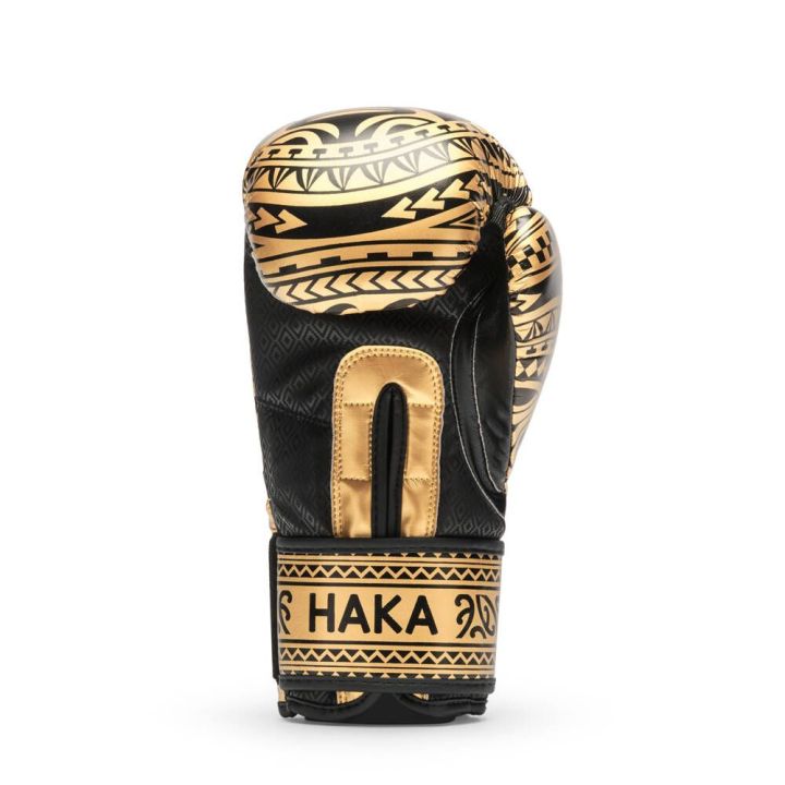 Rękawice bokserskie Leone1947 - HAKA  - 5 buty zapaśnicze ubrania kostiumy