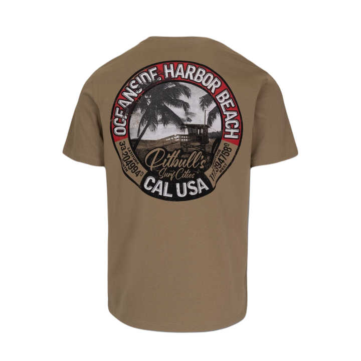 Men's T-shirt  OCEANSIDE  - PIT BULL  - 2 buty zapaśnicze ubrania kostiumy