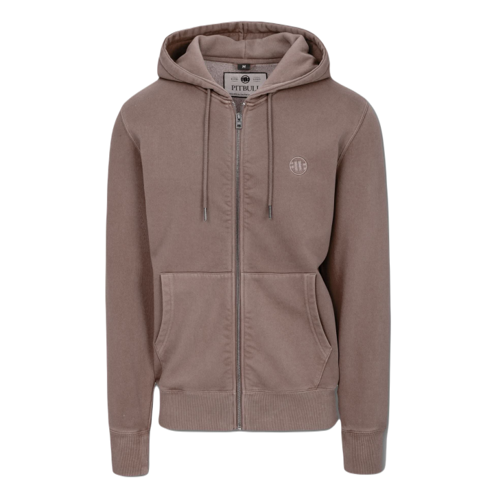 Men's zip-up hoodie Washed Lancaster II PIT BULL WEST COAST - 1 buty zapaśnicze ubrania kostiumy