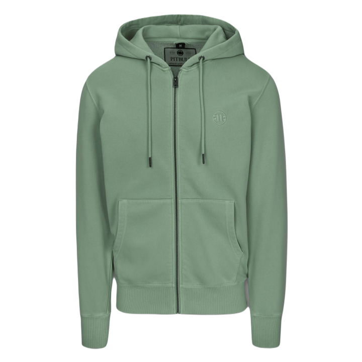 Men's zip-up hoodie Washed Lancaster II PIT BULL WEST COAST - 1 buty zapaśnicze ubrania kostiumy