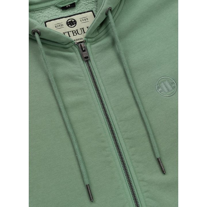Men's zip-up hoodie Washed Lancaster II PIT BULL WEST COAST - 3 buty zapaśnicze ubrania kostiumy