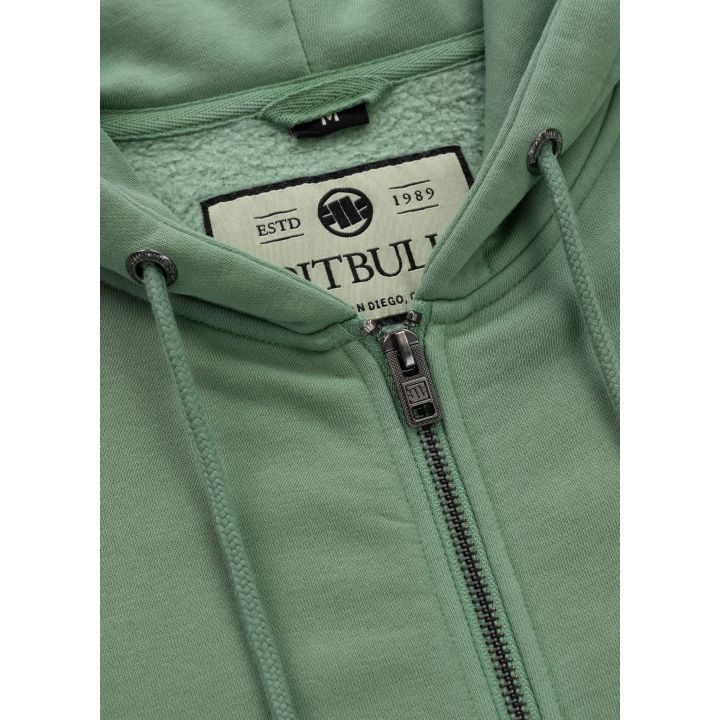 Bluza męska rozpinana z kapturem Washed Lancaster II PIT BULL WEST COAST - 4 buty zapaśnicze ubrania kostiumy