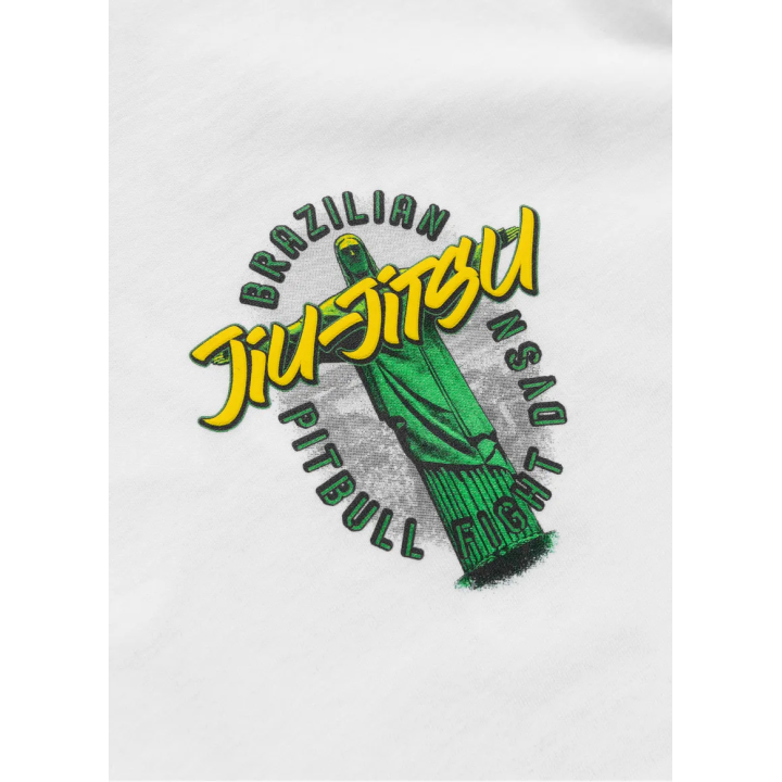 Men's T-shirt - BJJ FIGHT DVSN PIT BULL WEST COAST - 3 buty zapaśnicze ubrania kostiumy